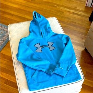 Under Armour hooded sweatshirt, YSM (7-8)
